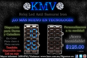 12 Relojes Led Samurai